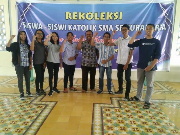 Rekoleksi Bersama Siswa Siswi Katolik Se Surakarta Di Sma Warga Sma