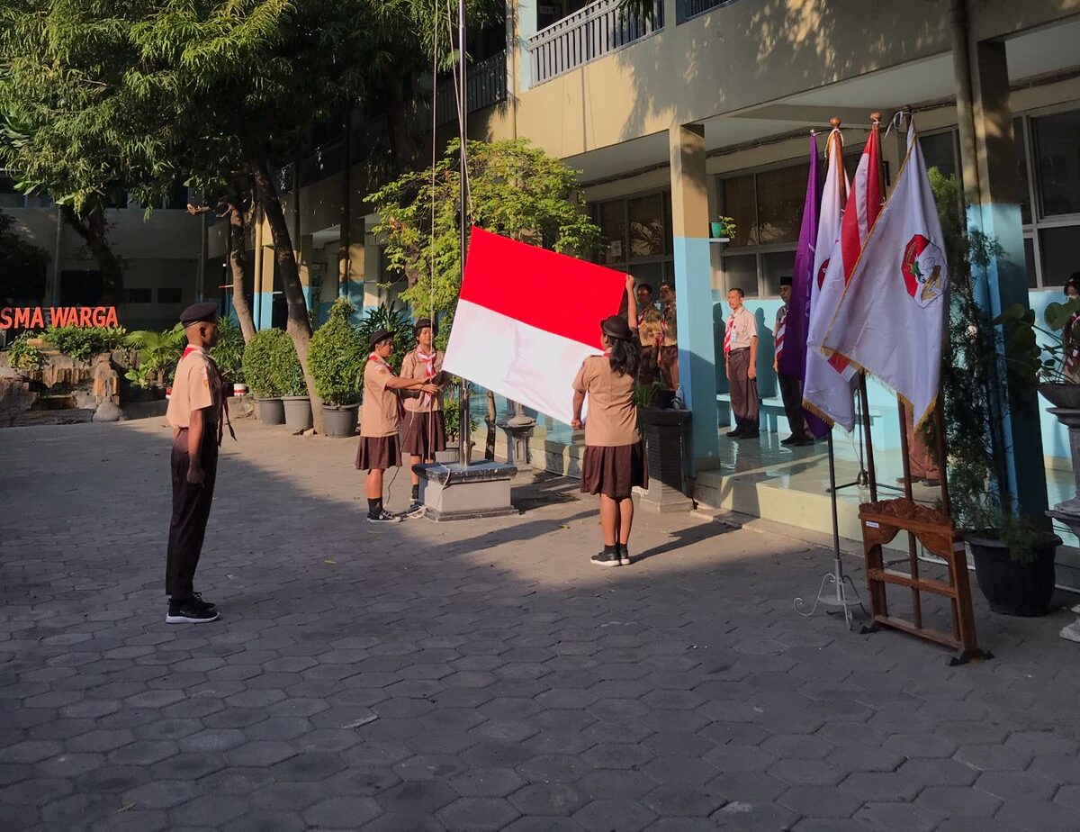 Upacara Hari Pramuka ke 62 Tahun