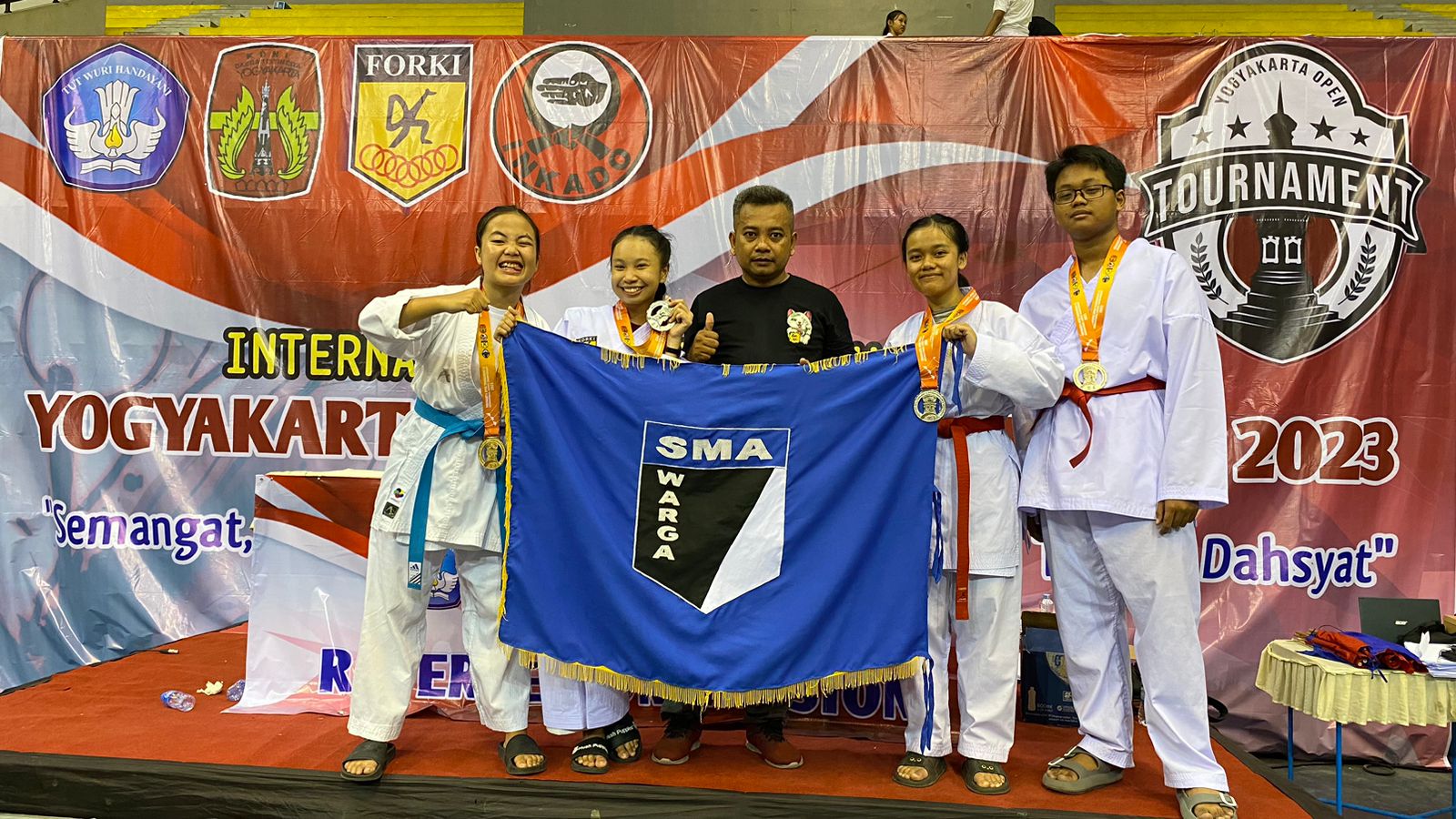 Juara International Karate Championship Yogyakarta Open Tournament III 2023