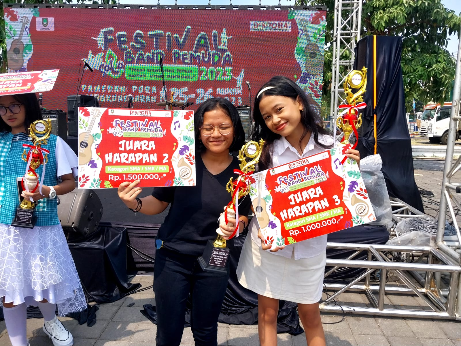 Juara Festival Band Pemuda DISPORA Surakarta