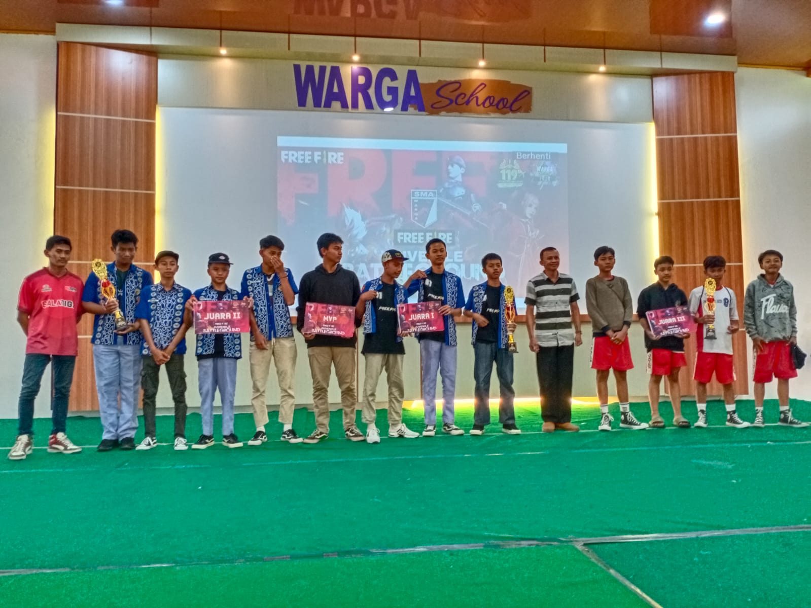 Hasil Pelaksanaan Turnamen Free Fire 2023