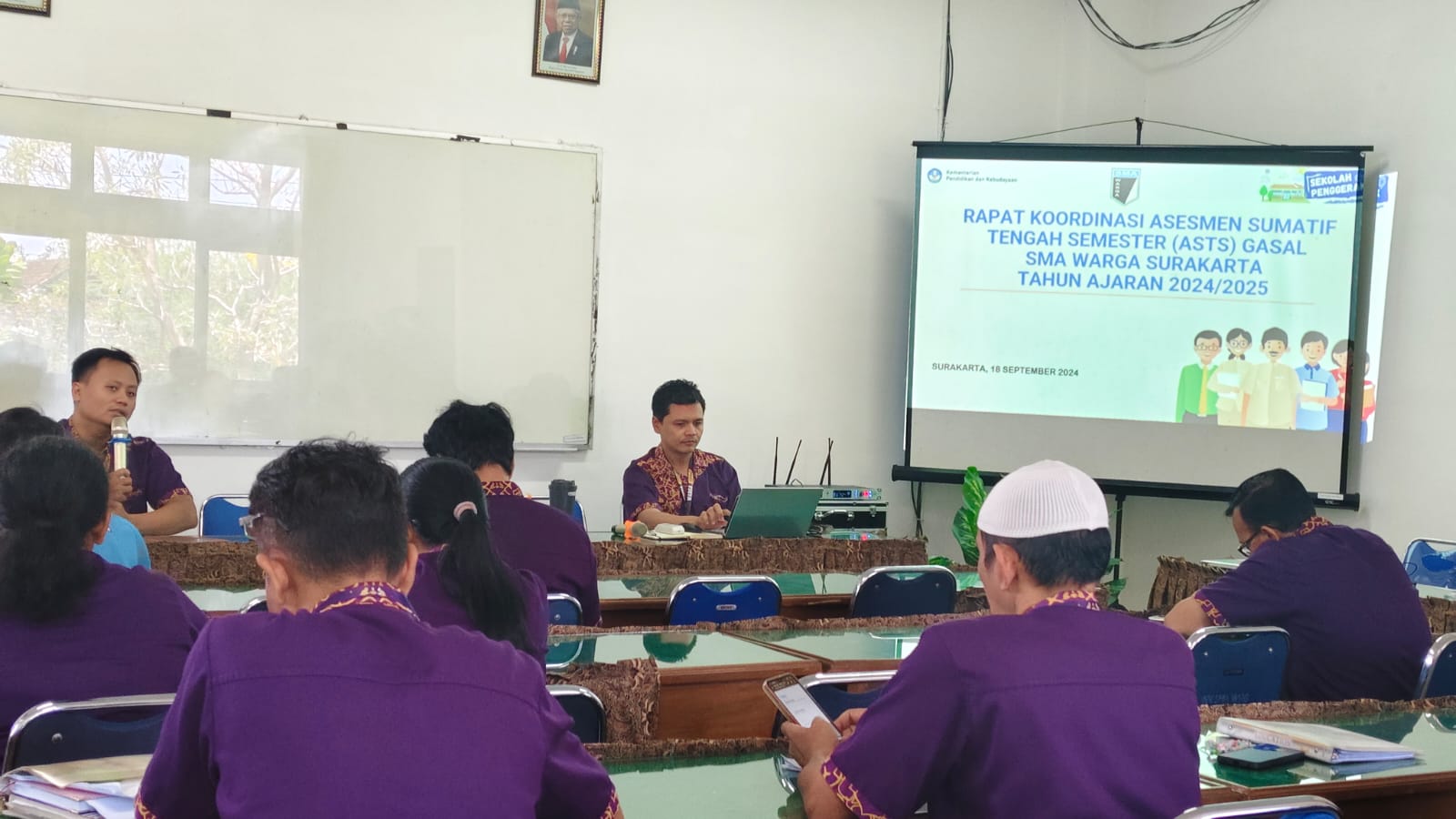 SMA Warga Gelar Rapat Koordinasi Persiapan ASTS Gasal